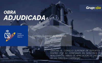 Obra adjudicada (Remodelación CSD Madrid)